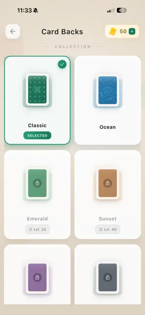 Word Sort: Solitaire Edition screenshot 1