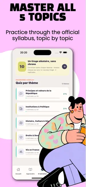 examen civique: naturalisation screenshot 3
