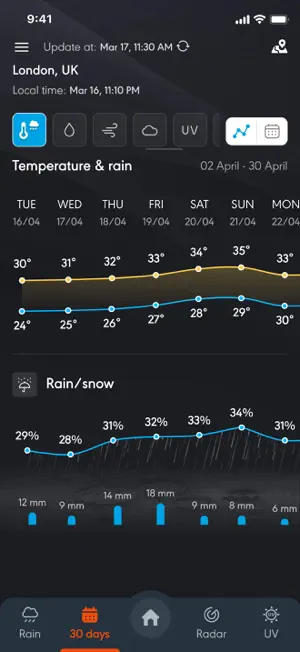 Weather - Weather forecast screenshot 6