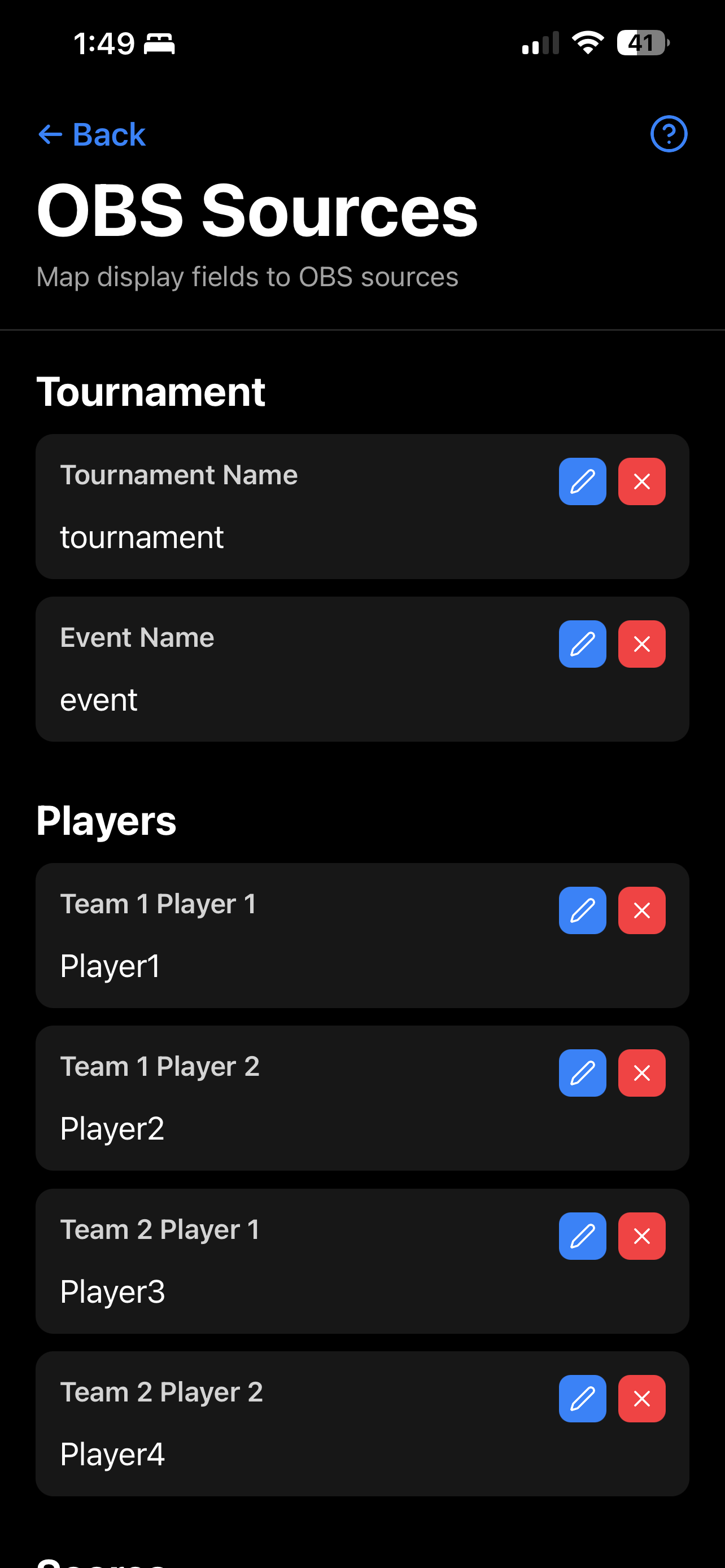 OBS Foosball Companion