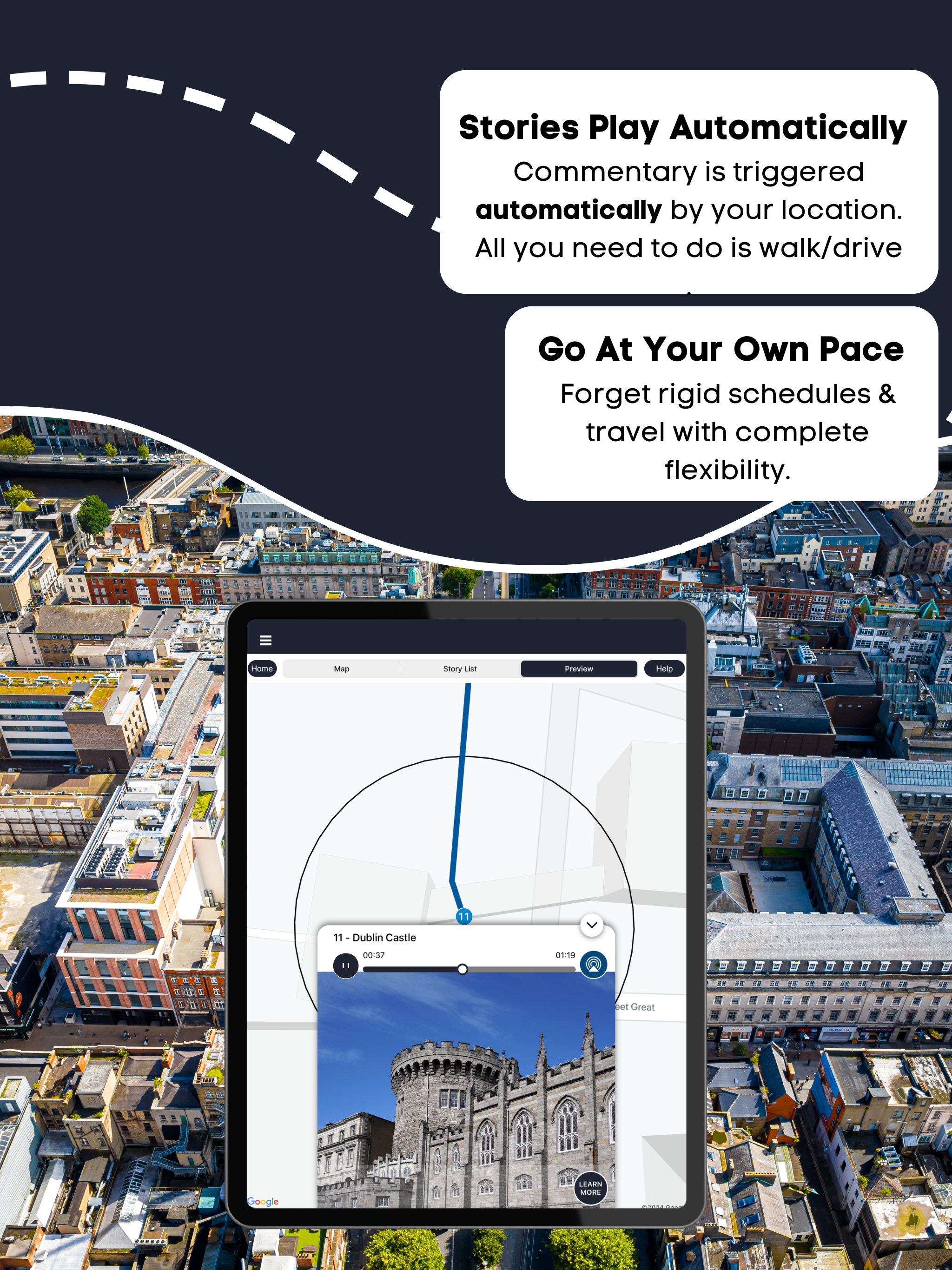 Dublin Offline GPS Audio Guide screenshot 10