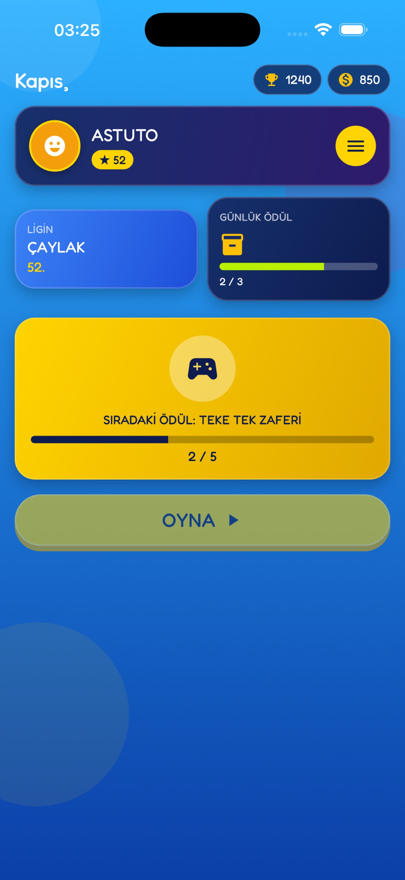 Screenshot 4 of Kapış: Bilgi Yarışması