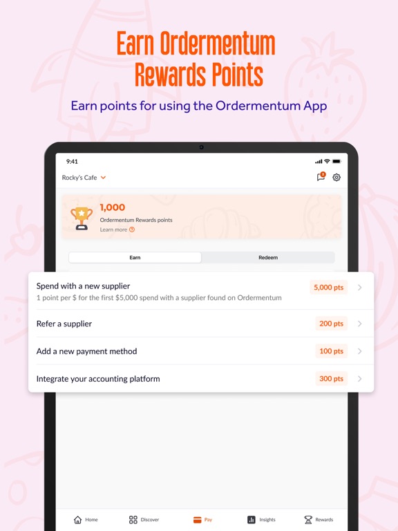 Ordermentum iPad screenshot 8 - Business app