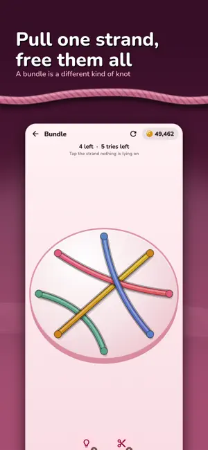 Knotless: Untangle Rope 3D screenshot 4
