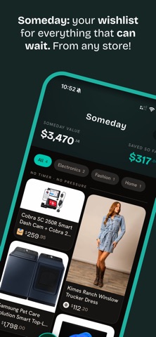 CartPause: Stop Impulse Buys iPhone screenshot