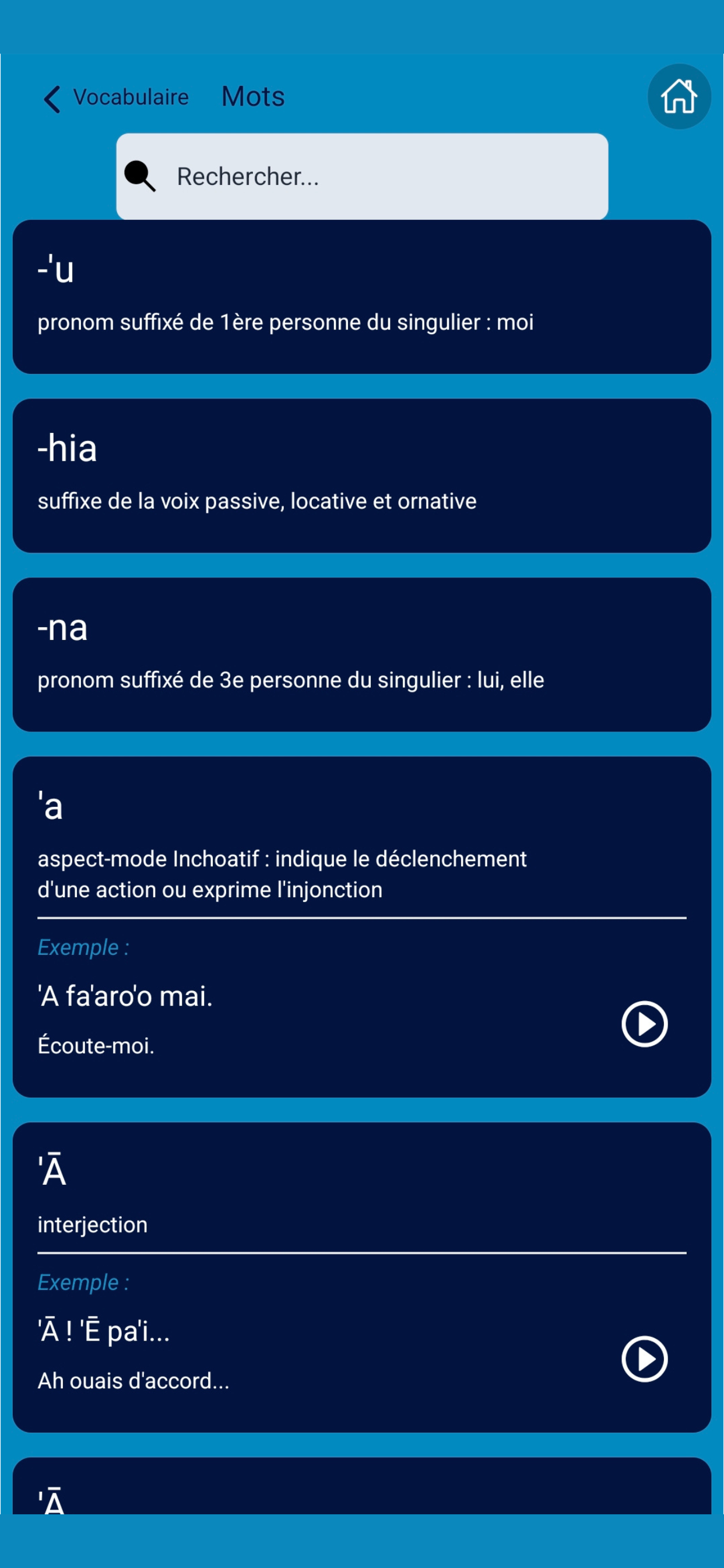 'Ia reo !