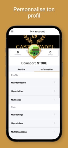 CASTEL PADEL Screenshot 3 of 4