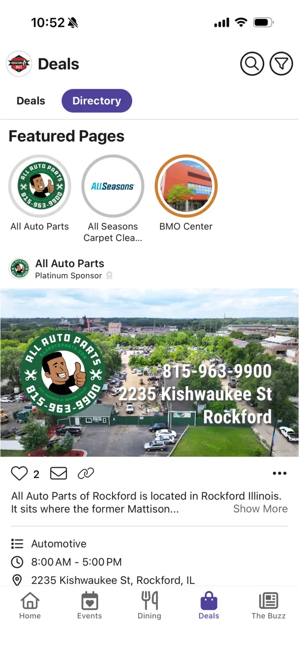 #3. RockBuzz (iOS) Tekijänä: Rockford Buzz Inc.