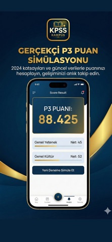 KPSS Kampüs iPhone screenshot
