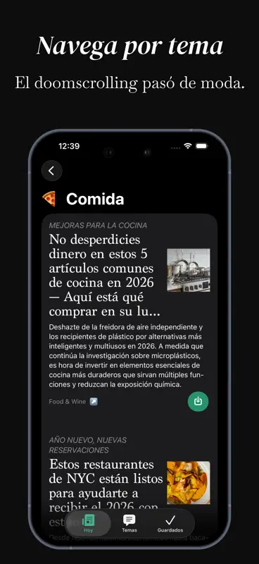 Slow News Co: Noticias, Temas screenshot 3 of 5