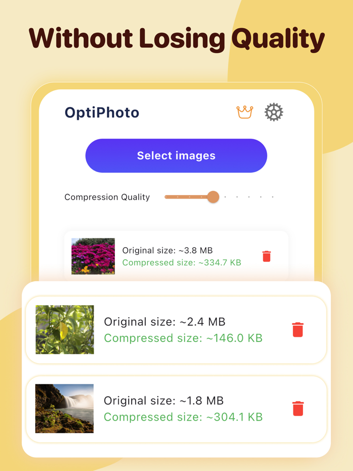 Photo Compress  OptiPhoto