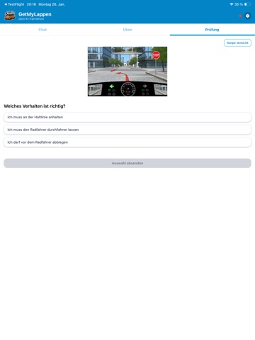 GetMyLappen - Führerschein KI iPad screenshot