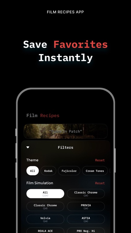 Film Recipes for Fujifilm