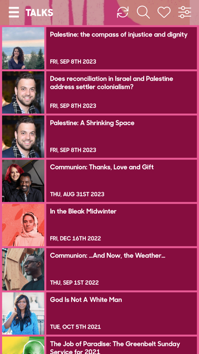Greenbelt Festival 2024 Screenshot