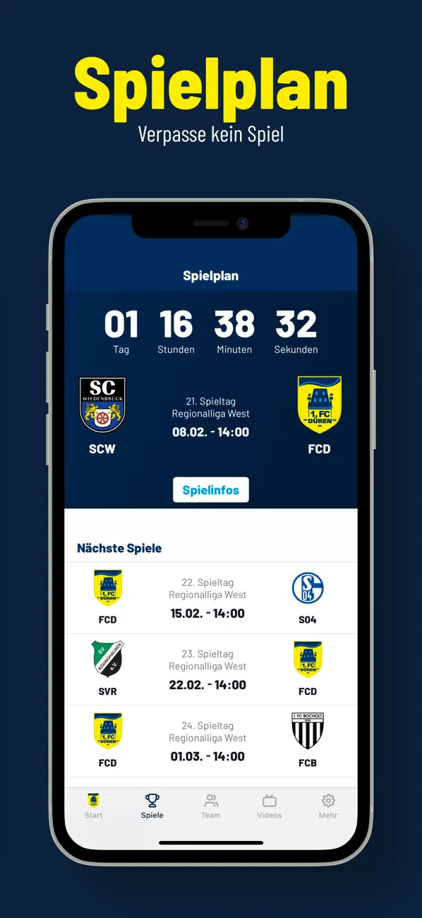 Screenshot #3 pour 1. FC Düren