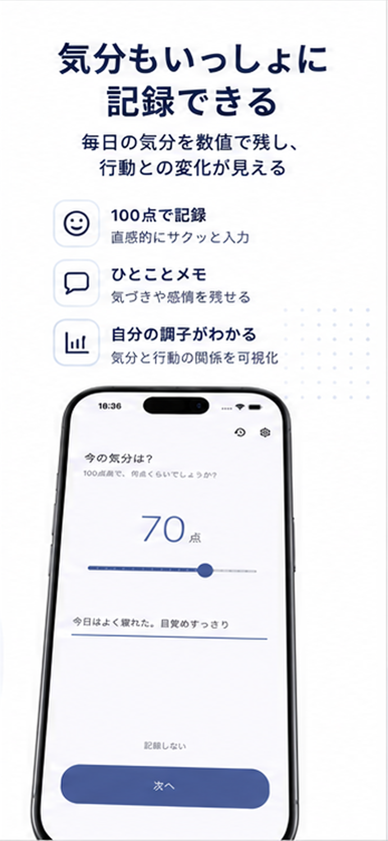 Sponte - 今日やる3つだけ｜タスク管理・記録 screenshot 4