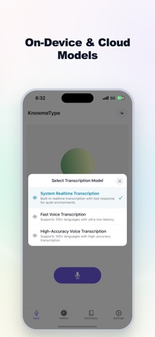 KnowmeType - AI Voice Keyboard Screenshot 7 of 8