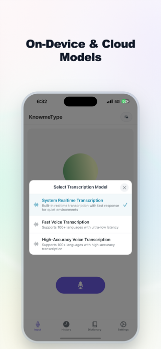 KnowmeType - AI Voice Keyboard Screenshot 7 of 8