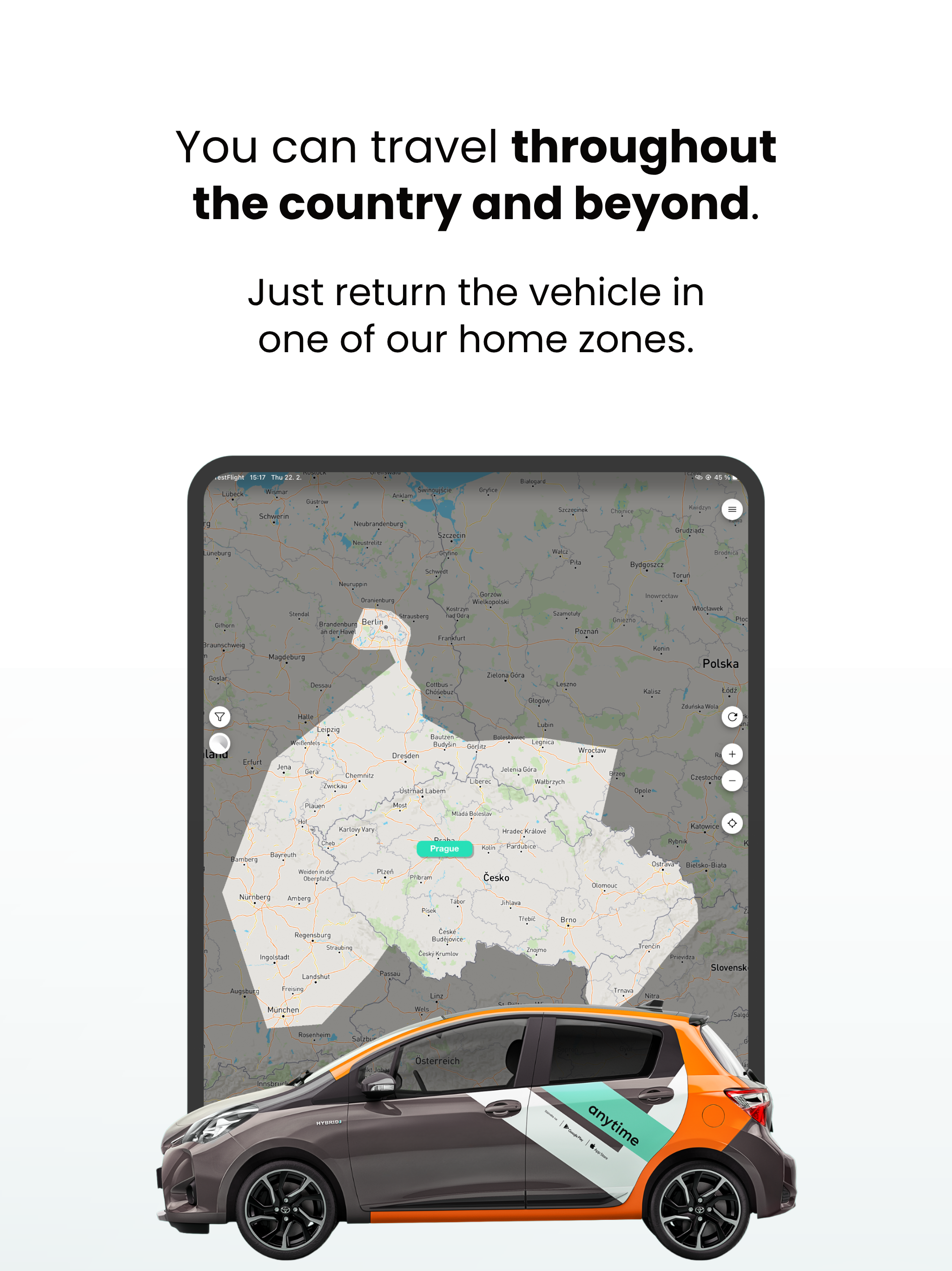Anytime Carsharing CZ