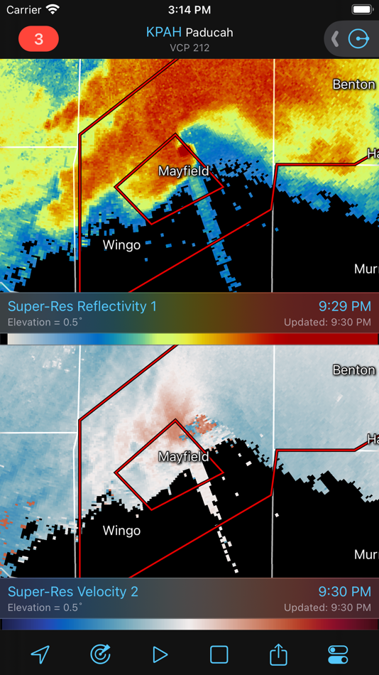 #7. RadarScope (macOS) 由: Base Velocity, LLC
