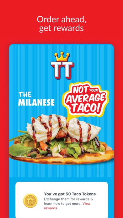 Screenshot 1 of Tony's Tacos App