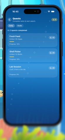 Fish Gene Lab iPhone screenshot 5