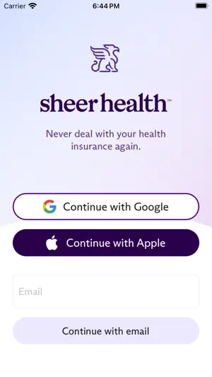 Sheer Health screenshot 1