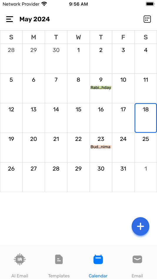 #4. Mail and calendar (iOS) Podle: Rohit Bhayani