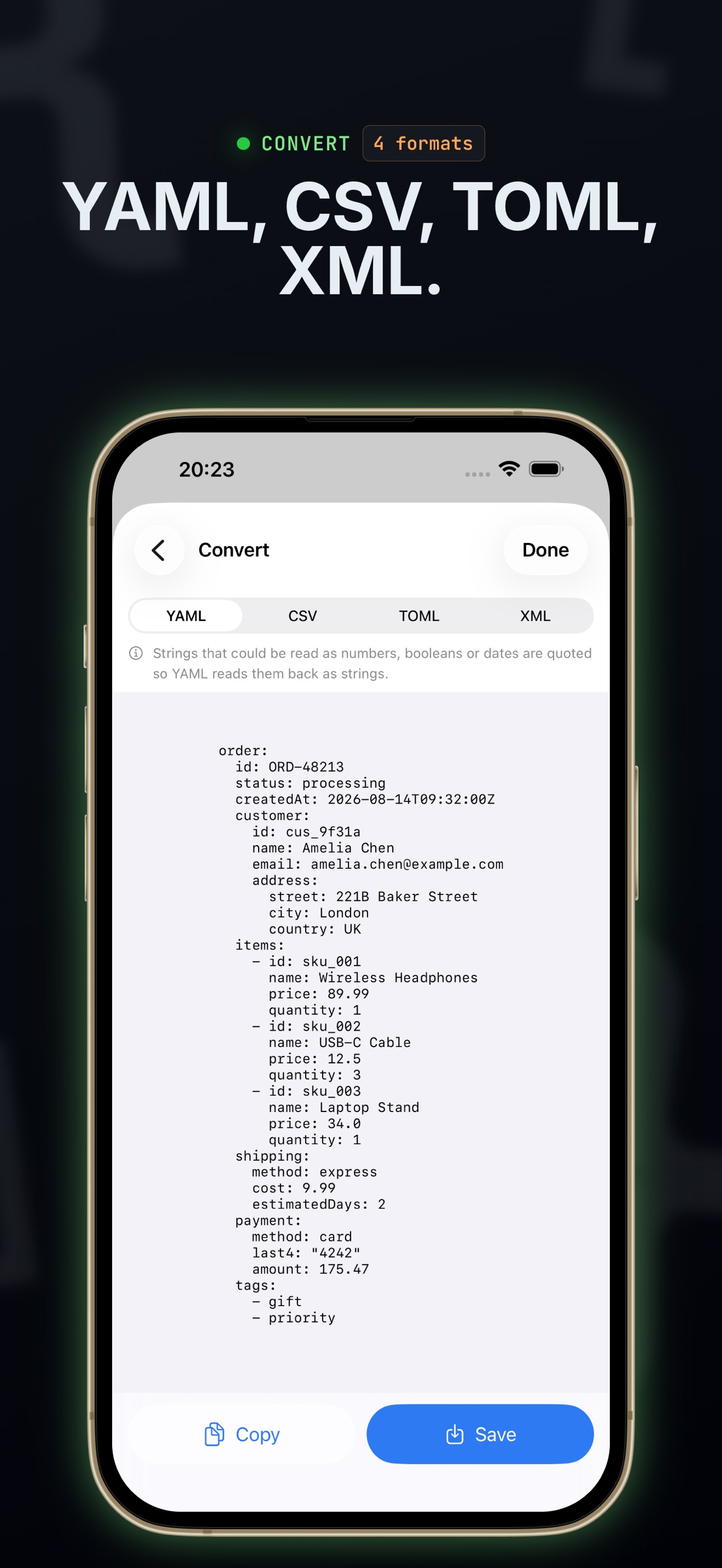 Screenshot 8 of JSON Editor: Smart Json