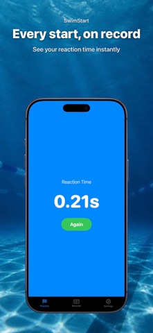 SwimStart: Reaction Trainer Screenshot 5 of 10
