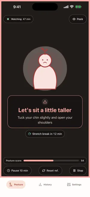 Posture Reminder: Back & Neck screenshot 2