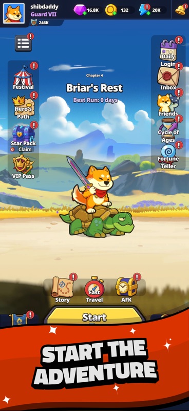 ¡Shiba Story Go! screenshot 3