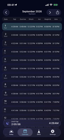 Prayer Time Offline Screenshot 2 of 4