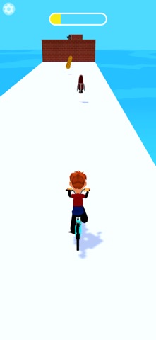 BMX Rush Bicycle Run 3D iPhone screenshot