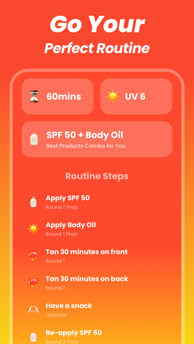 Tanning AI - UV Index Screenshot