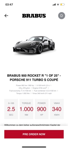 BRABUS MASTERPIECE CLUB screenshot