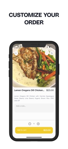 Julles Posh Food Co iPhone screenshot