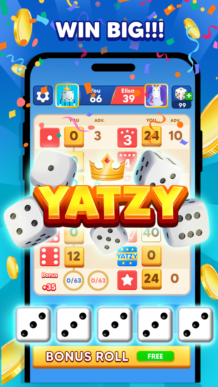 Yatzy Royal - Dice Game