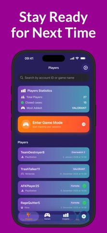 Until Next Match: Avoid list screenshot