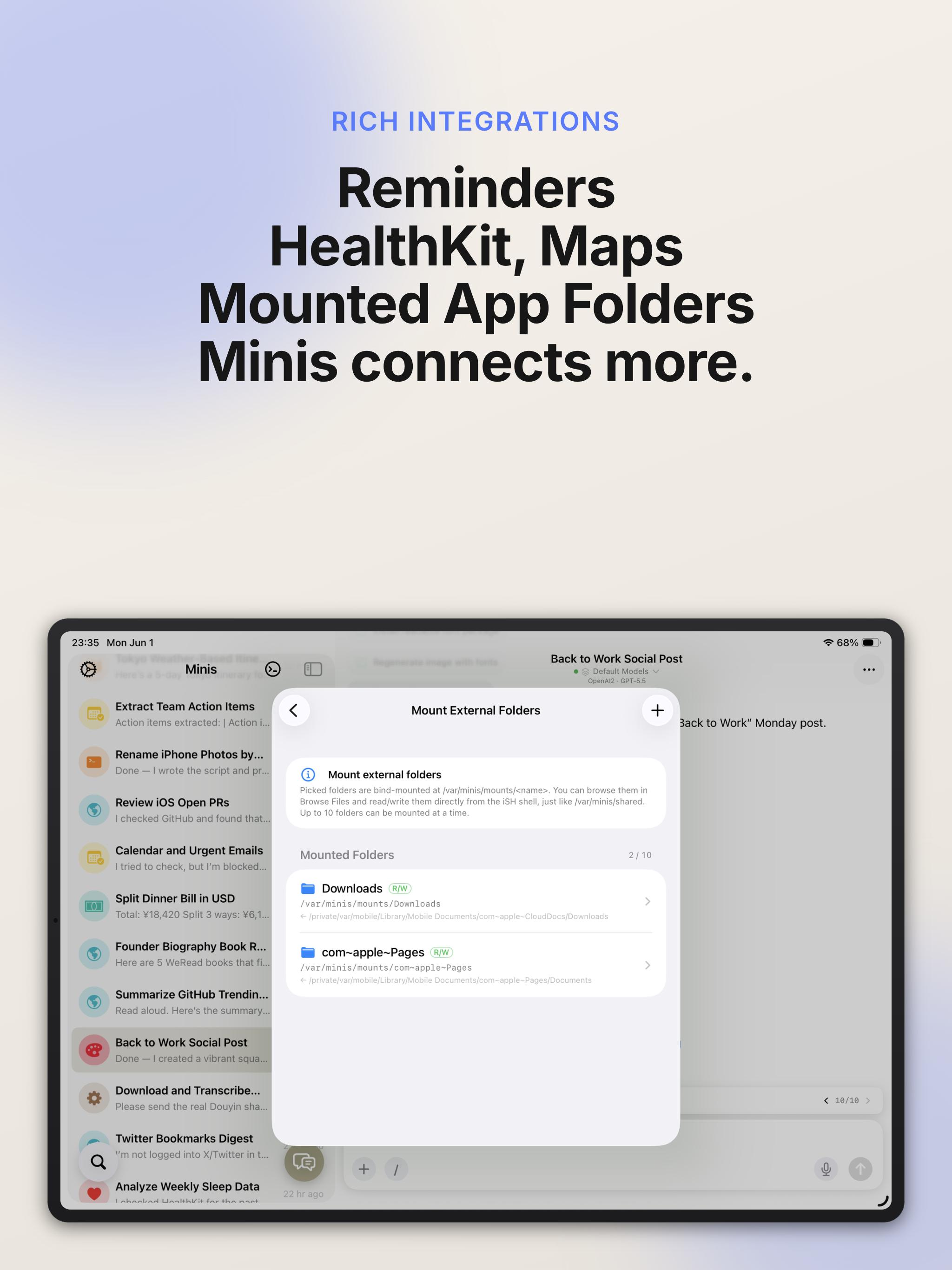 Open Minis