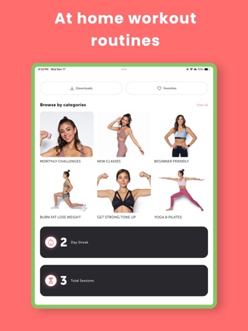 Simple Fit by Yovana iPad screenshot