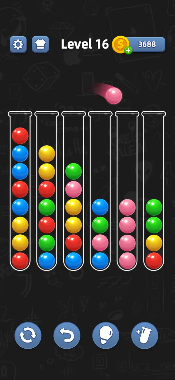 Screenshot #2 pour Ball Sort - Color Games