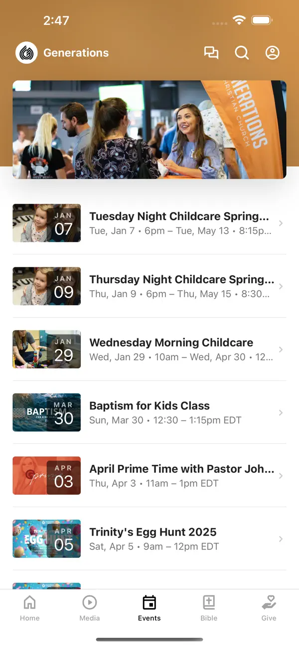 Screenshot #3 pour Generations Christian Church