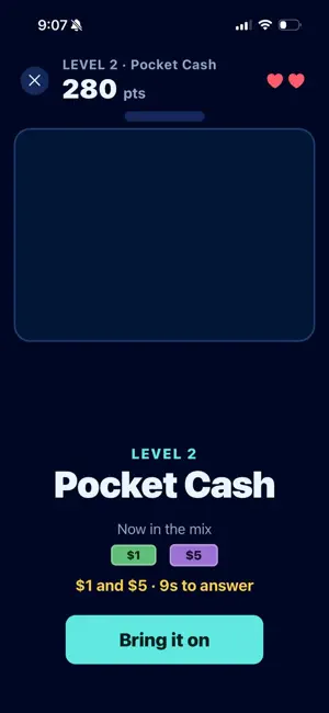 Cashfall: Mental Math Arcade screenshot 4