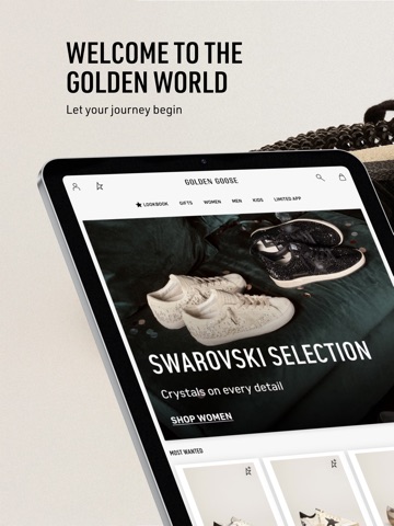 Golden Goose iPad screenshot 1