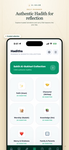 Al-Qalam: Quran & Prayer iPhone screenshot