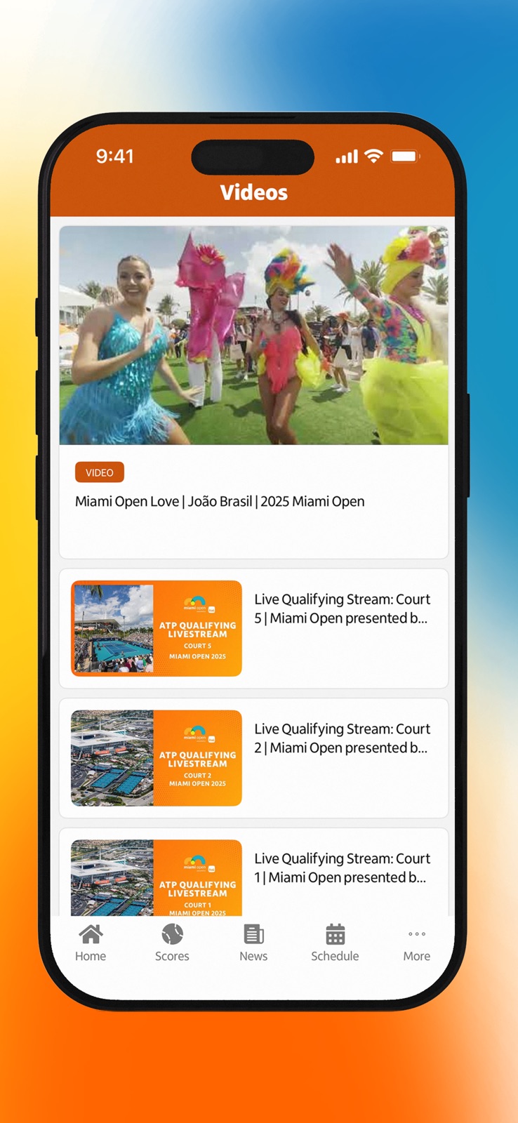 Miami Open presented by Itaú iphone screenshot 3