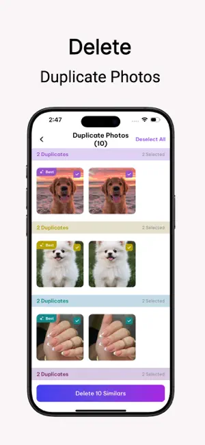 Phone Clean App: Delete Photos screenshot 2