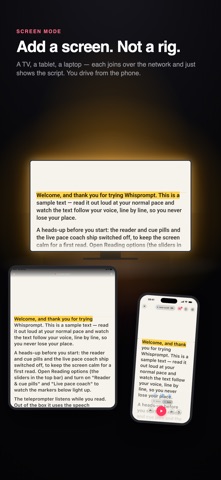 Whisprompt: Teleprompter Screenshot 5 of 6