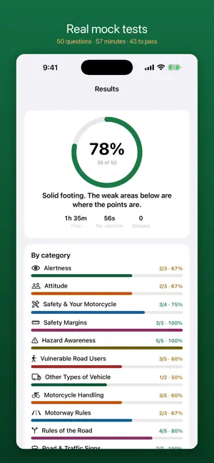 Motorcycle Theory Test Prep UK screenshot 4